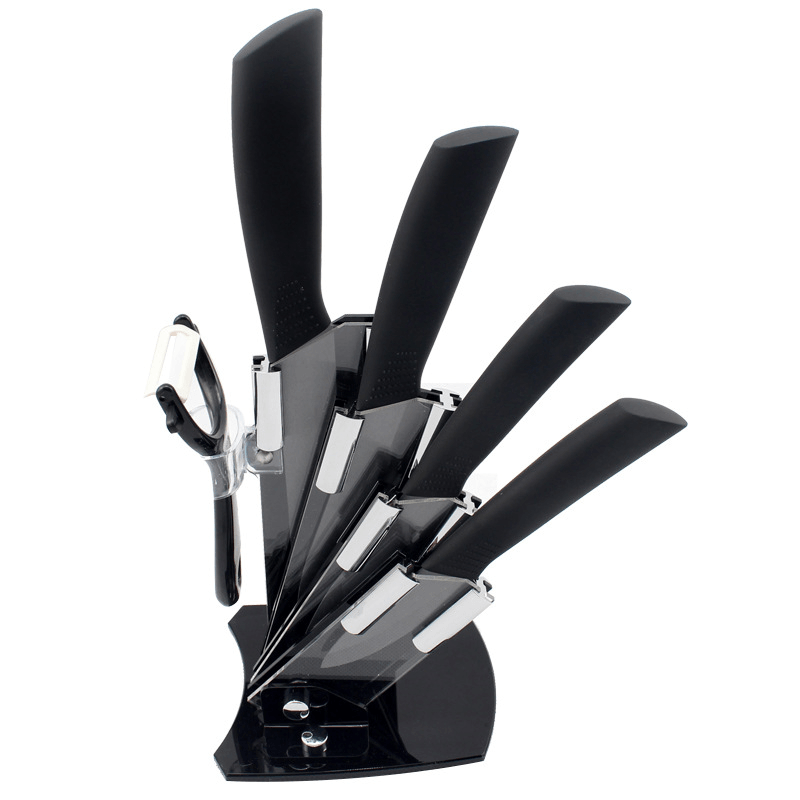 FINDKING High Quality Black Blade Black Handle Ceramic Knife Set - MRSLM