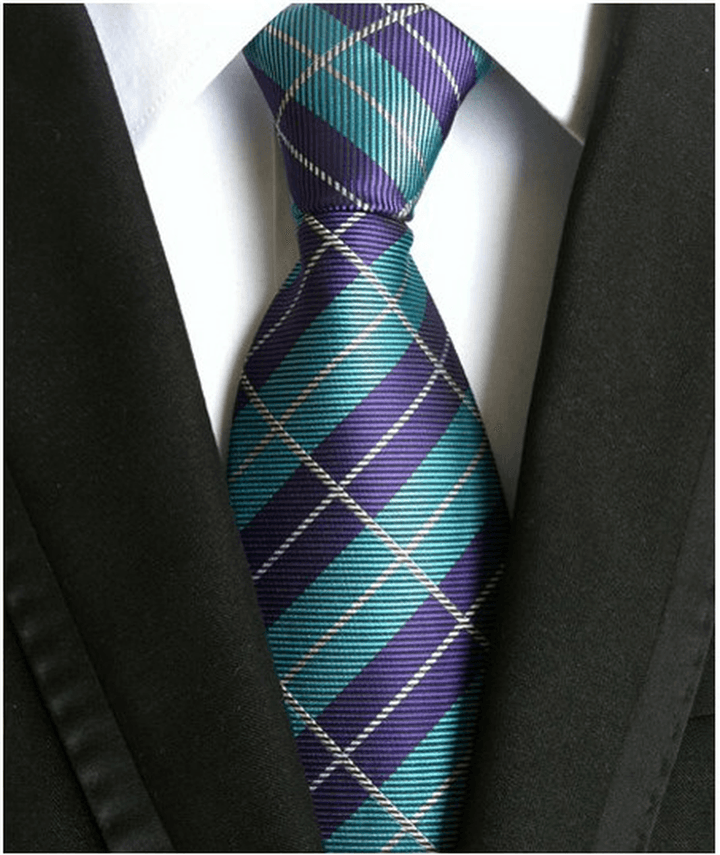 Men S Tie 8Cm Business Gentleman British Formal Wear - MRSLM