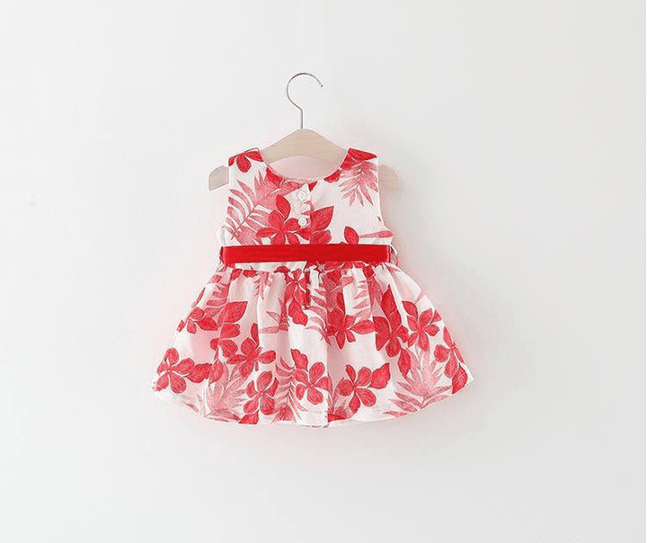 Children'S Wear, 2021 Summer New Baby Dress, Baby Girl, Chinese Wind Vest, Skirt Tide - MRSLM