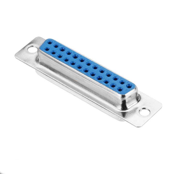 DB25 25Pin 2 Row Serial Connector Parallel Port Plug Female Port Socket Adapter Connector - MRSLM