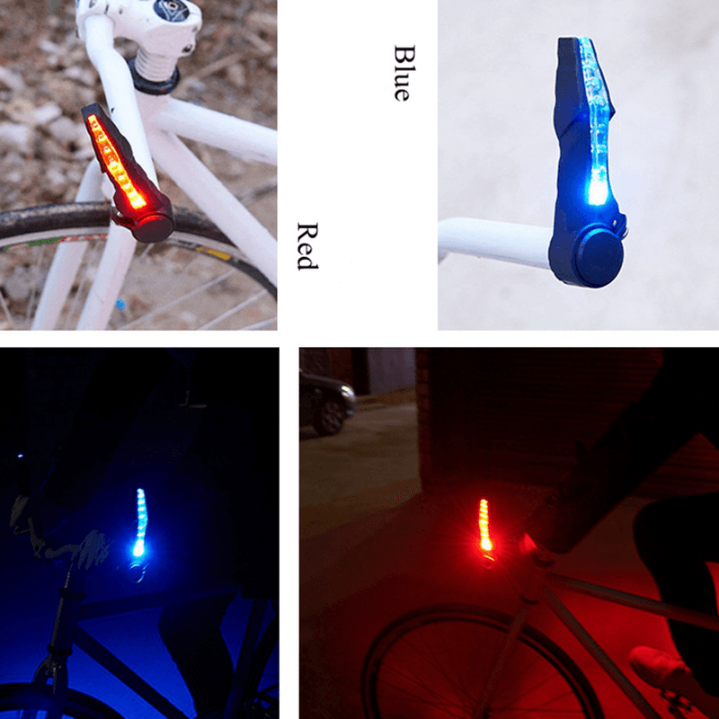 Bicycle Horns Light Mountain Bike Signal Turn Light Handlebar Warning Light - MRSLM