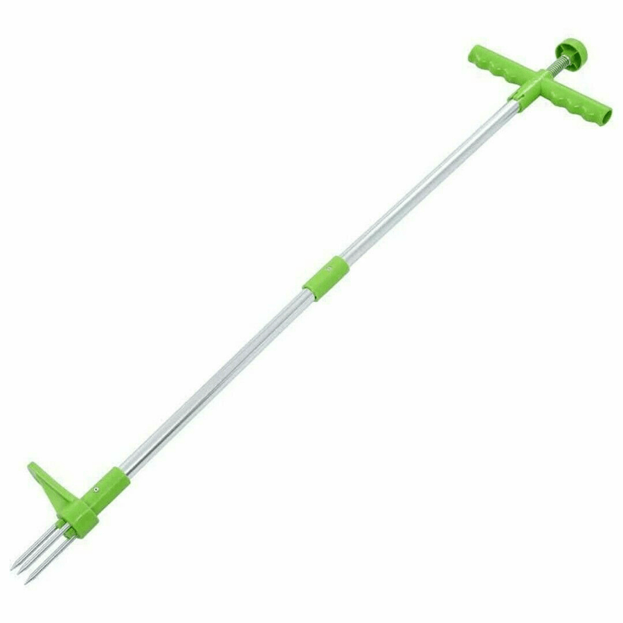 Stand up Weeder Long Stainless Steel Professional Root Remover Weeding Device - MRSLM