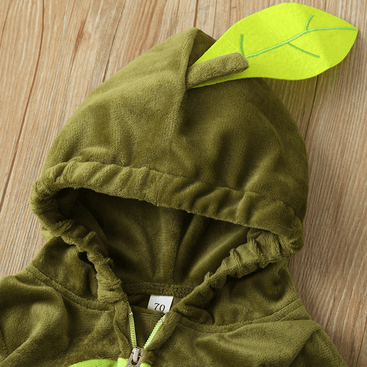 Fashion Baby Hooded Crawling Baby Jumpsuit - MRSLM