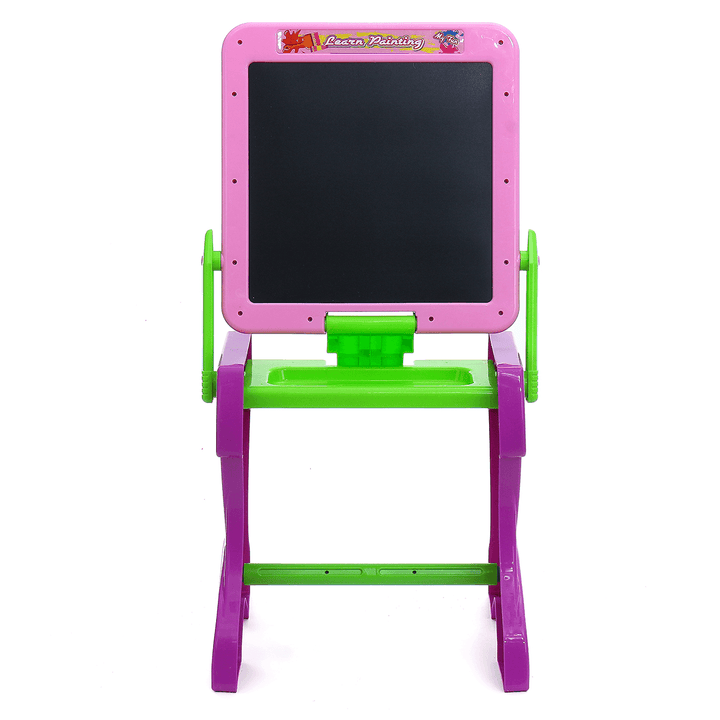 Multifunctional Folding Drawing Board Writing Board Learning Table with Chair Kid'S Educational Tools - MRSLM