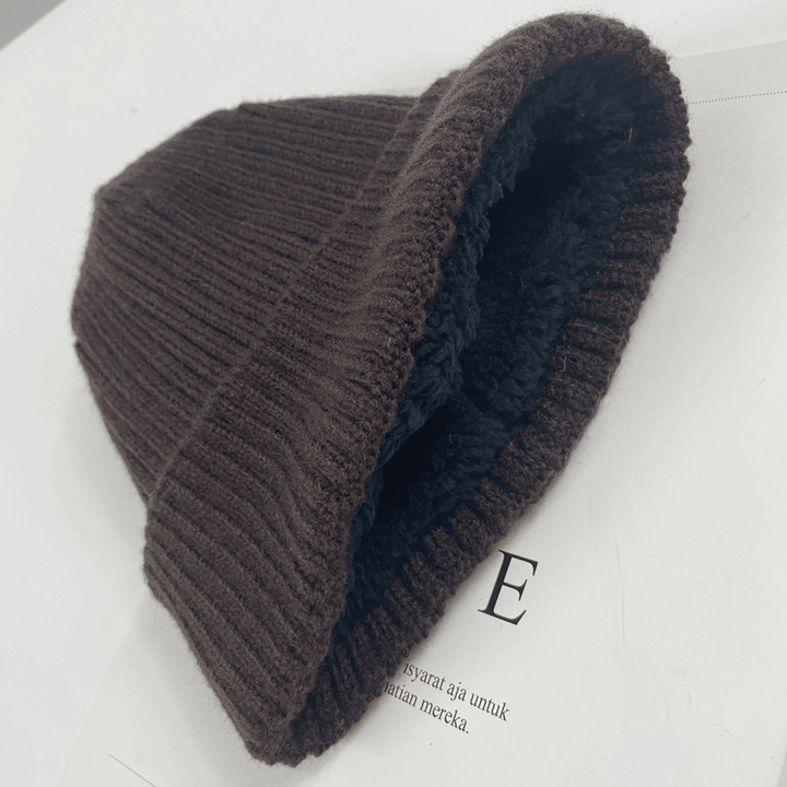 Multi-Piece Knitted Scarf Hat and Gloves Three-Piece Set - MRSLM