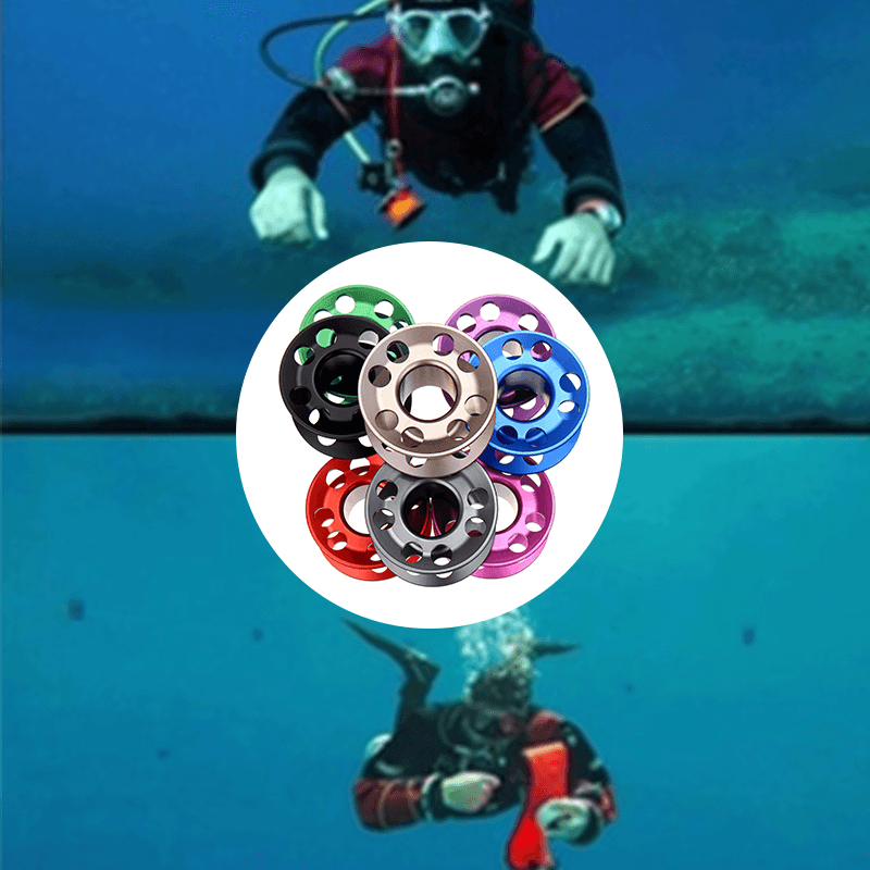 Diving Set Lightweight Scuba Diver Finger Spool Reel Line Spool Diving Accessories Underwater Equipment - MRSLM