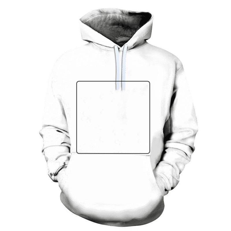 Manufacturer'S Supply European and American Spring and Autumn Models 3D Digital Printing Couple Sweater Casual Trend Hoodie Baseball Uniform - MRSLM