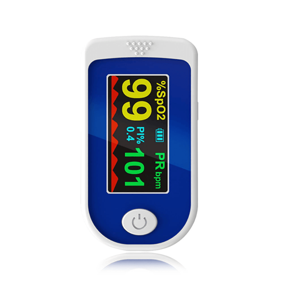 BOXYM JSL-X201 Finger-Clamp Pulse Oximeter Oxygen Saturometro Pulse Rate Monitor Digital SPO2 Medical Saturatiemeter Vinger Monitor - MRSLM