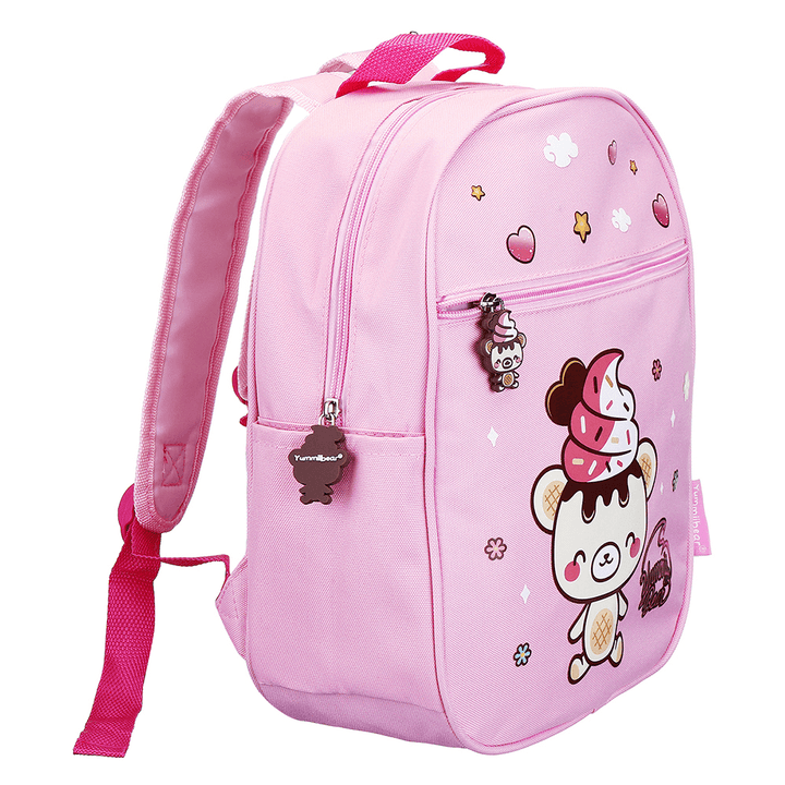 Yummiibear Squishy Pink Schoolbag with Limited Squishy Free Gift - MRSLM