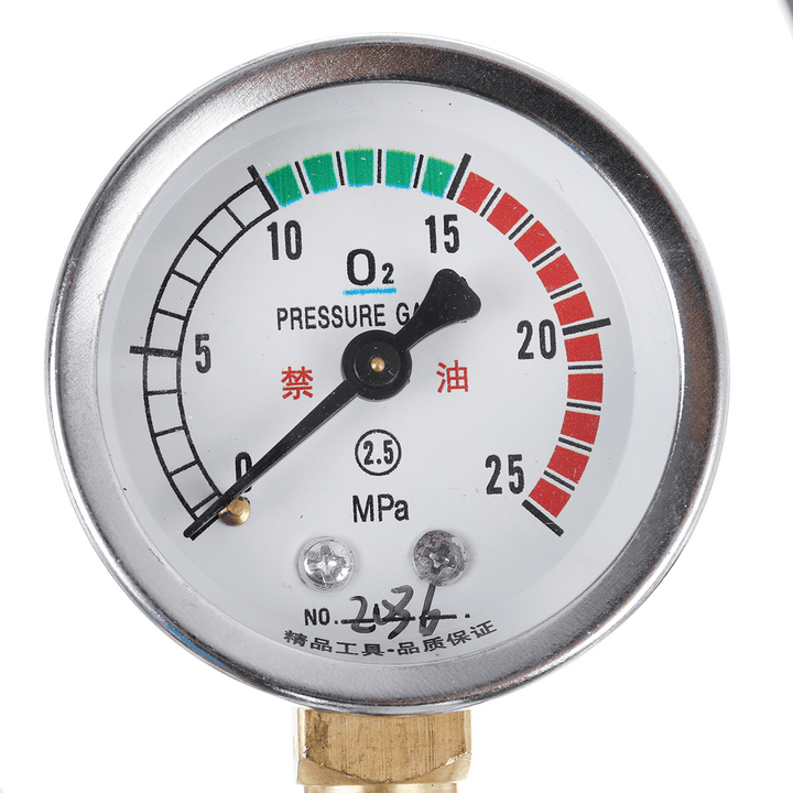 Oxygen Cylinder Regulator Pressure Flowmeters Gauge Valve - MRSLM