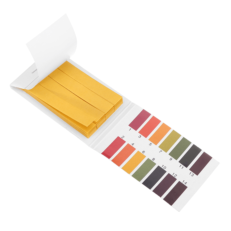 PH 1-14 Test Paper Litmus Strips PH Universal Indicator Paper with Color Chart - MRSLM