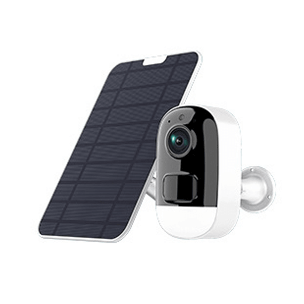 WIFI 1080P HD Outdoor Solar Camera Low Power Alarm Solar Panel Camera IP66 Waterpoor Cam for Home Security - MRSLM
