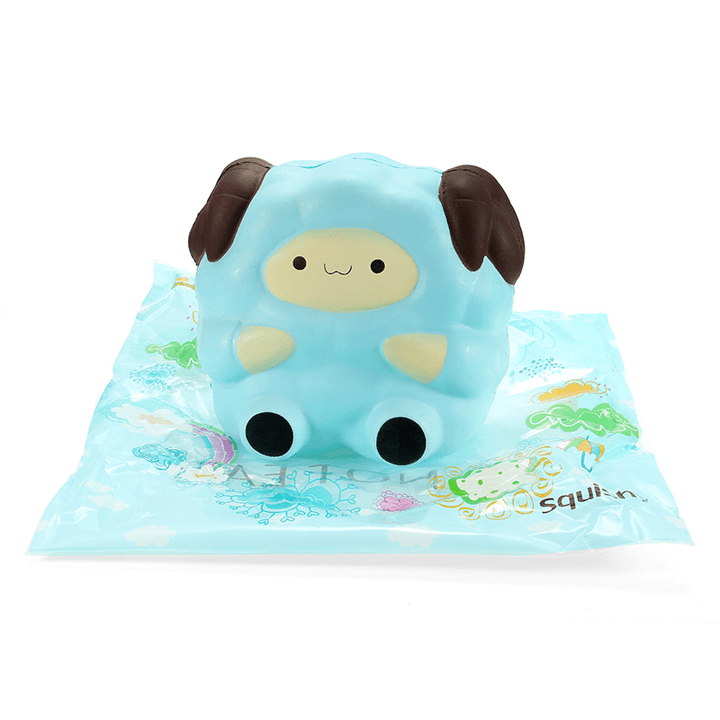 Squishy Jumbo Sheep 13Cm Slow Rising with Packaging Collection Gift Decor Soft Squeeze Toy - MRSLM