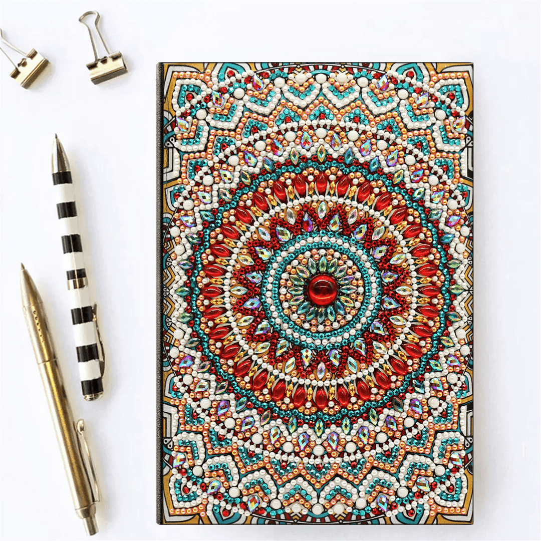 DIY Diamond Painting Special Shape Diary Book Diamond Decorations A5 Notebook Embroidery Kits - MRSLM