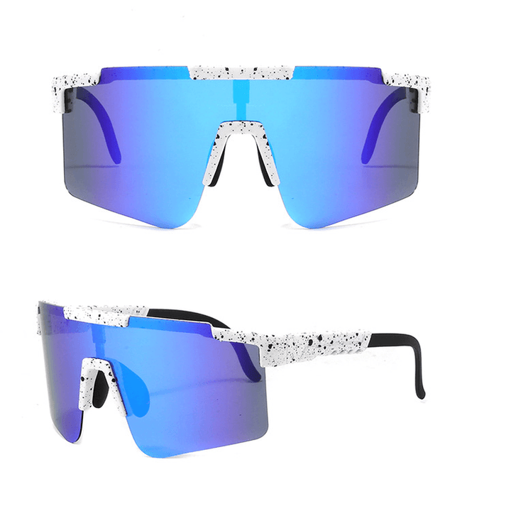 Outdoor Sports Cycling Sunglasses Goggles Big Frame Windproof Mirror - MRSLM