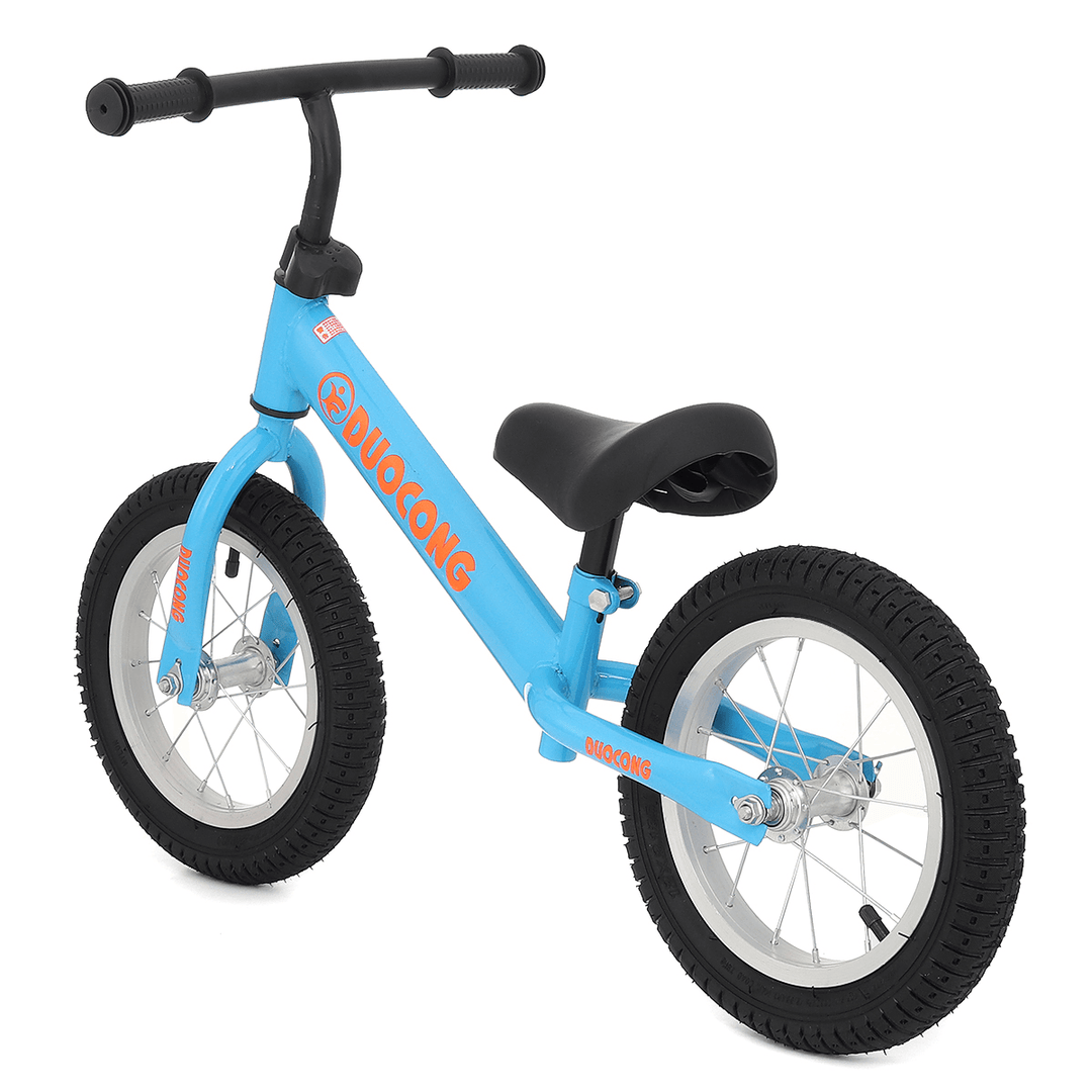 Children Balance Bike Kids Toddlers Two Wheels Running Training Exercise No Pedals Height Adjustable Balanced Scooter Christmas Gift - MRSLM