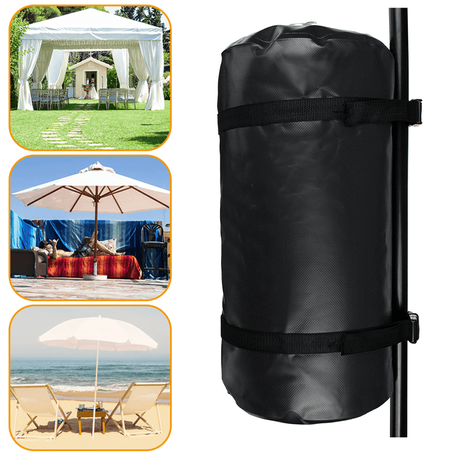 24X45Cm PVC Waterbag Fixed Base Sand Bag Fixing Weight for Outdoor Tent Sunshade Umbrella - MRSLM