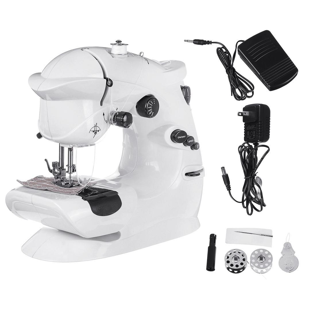 Portable Electric Sewing Machine Multipurpose Household 7 Stitched Pattern - MRSLM