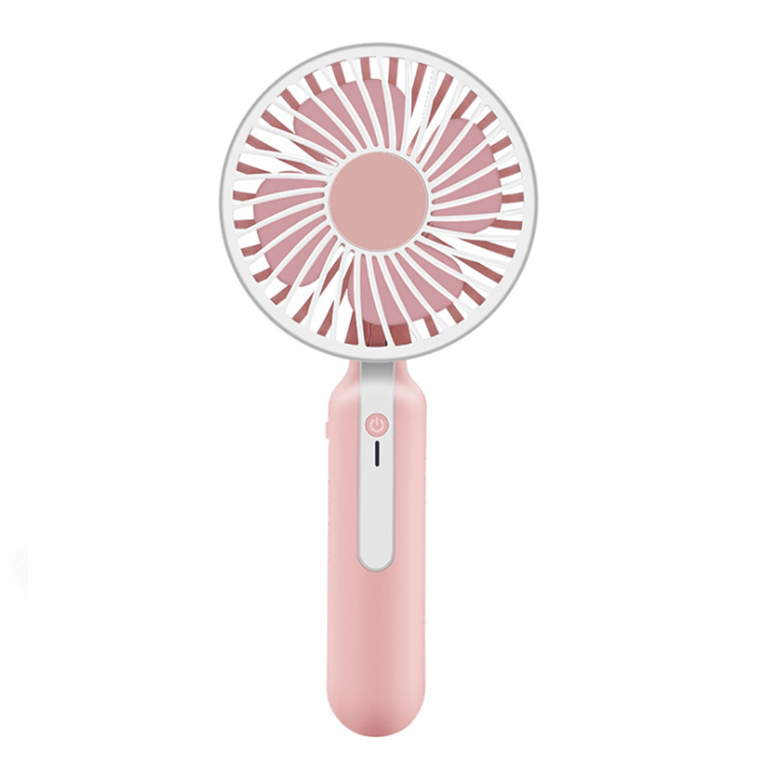 DC 5V Portable Rechargeable Fan Air Cooler Cooling Mini Handheld USB with Phone Base - MRSLM