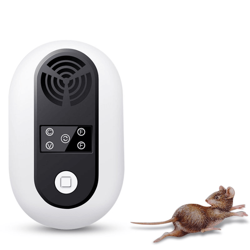 Indoor Household Variable Frequency Ultrasonic Mosquito Dispeller Insect Mouse Cockroach Repellent - MRSLM