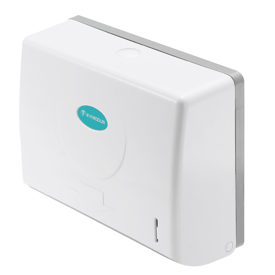 Wall Mounted Tissue Case Bathroom Dispenser Towel Paper Shelf Holder C-Fold Hand Towel - MRSLM