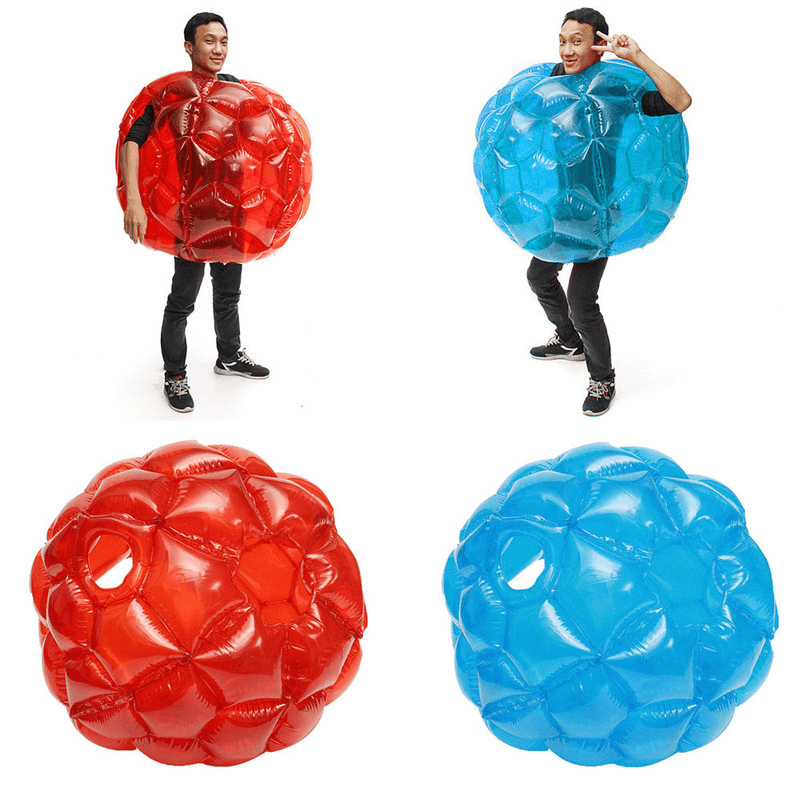 PVC Inflatable Bumper Ball Fun Sports Inflatable Collision Ball Outdoor Children'S Sports Toys Entertainment for Boys and Girls - MRSLM