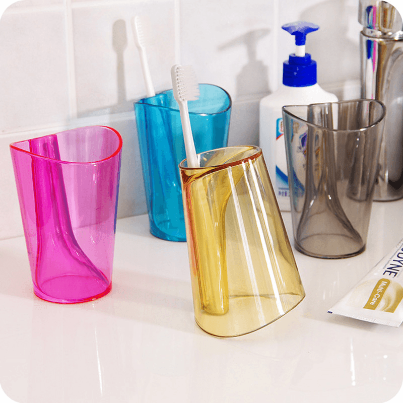 Toothbrush Holder Home Antiscale Innovative Gargle Tooth Mug Toothbrushing Cup Tooth Glass for Bathroom Accessories Sets - MRSLM