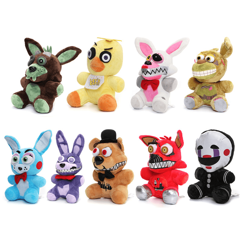 Cute Plush Stuffed PP Cotton Bear Foxy Duck Rabbit Puppet Children Gift - MRSLM