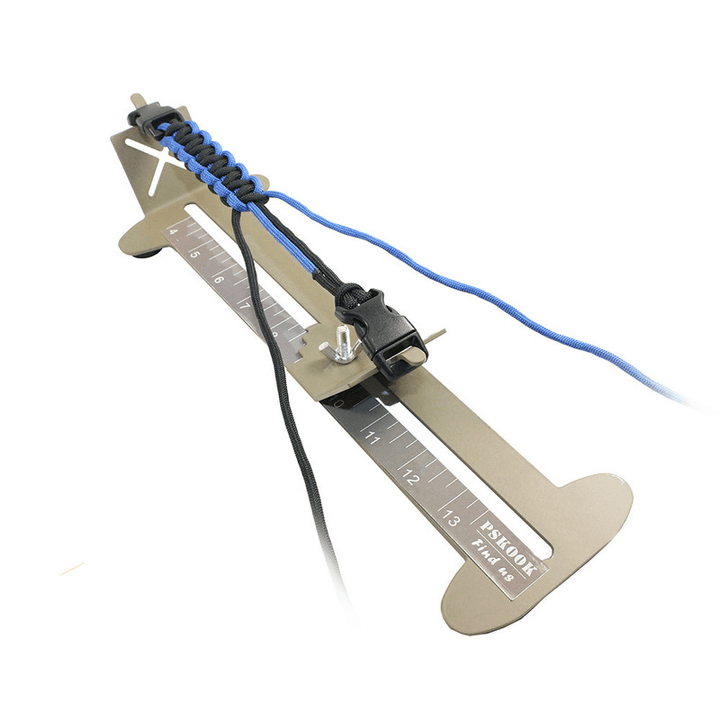 Paracord Bracelet DIY Weaving Machine Umbrella Rope Metal Braided Tool Kit Outdoor Survival - MRSLM
