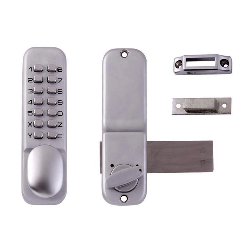 Universal Keyless Entry Mechanical Keypad Push Button Password Zinc Alloy Door Security Code Lock - MRSLM