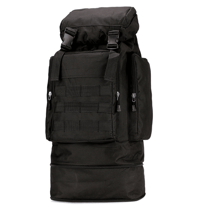 80L Multi-Color Large Capacity Waterproof Tactical Backpack Outdoor Travel Hiking Camping Bag - MRSLM