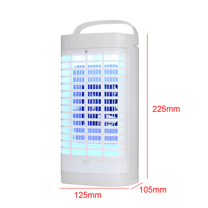 Electric Shock + Suction Mosquito Repellent Light Mute LED Lamp Insect Killer - MRSLM