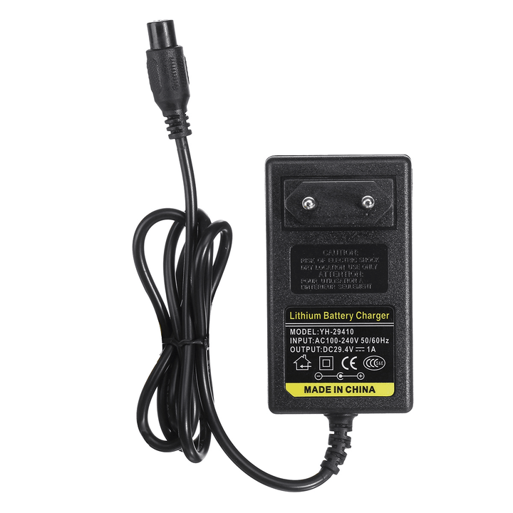 29.4V 1A Lithium Battery Charger for Razor E100 E125 E150 Electric Scooter 3.3 FT Power Cord - MRSLM