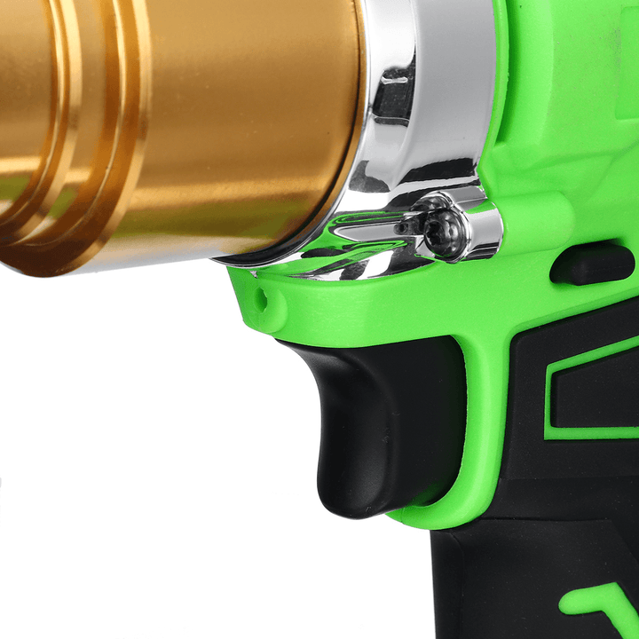 26V Electric Cordless Rivet Guns Insert Nut Pull Riveting Tool LED with 2 Batteries - MRSLM