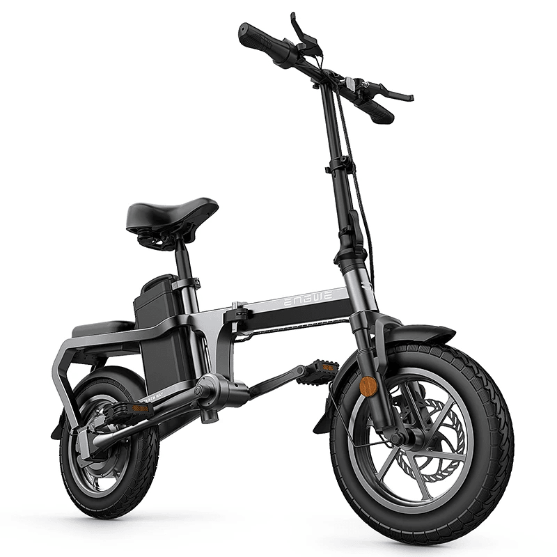 [US DIRECT] ENGWE X5S 20Ah 48V 240W 14In Chainless Folding Electric Bike with Removable Battery 30Km/H Top Speed E Bike - MRSLM