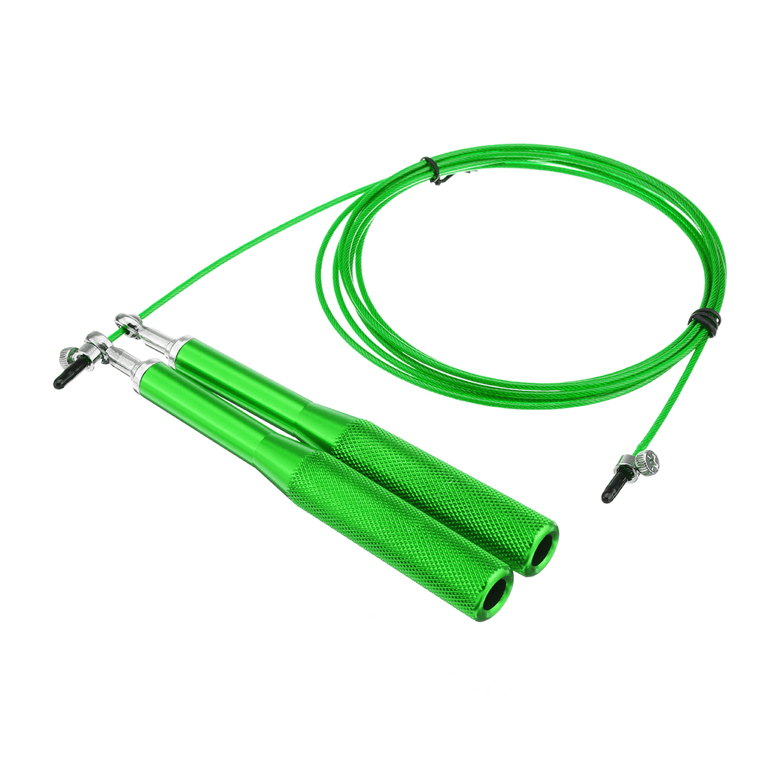 2.8M Skipping Fitness Exercise Rope Jumping Steel Cable Speed Rope - MRSLM