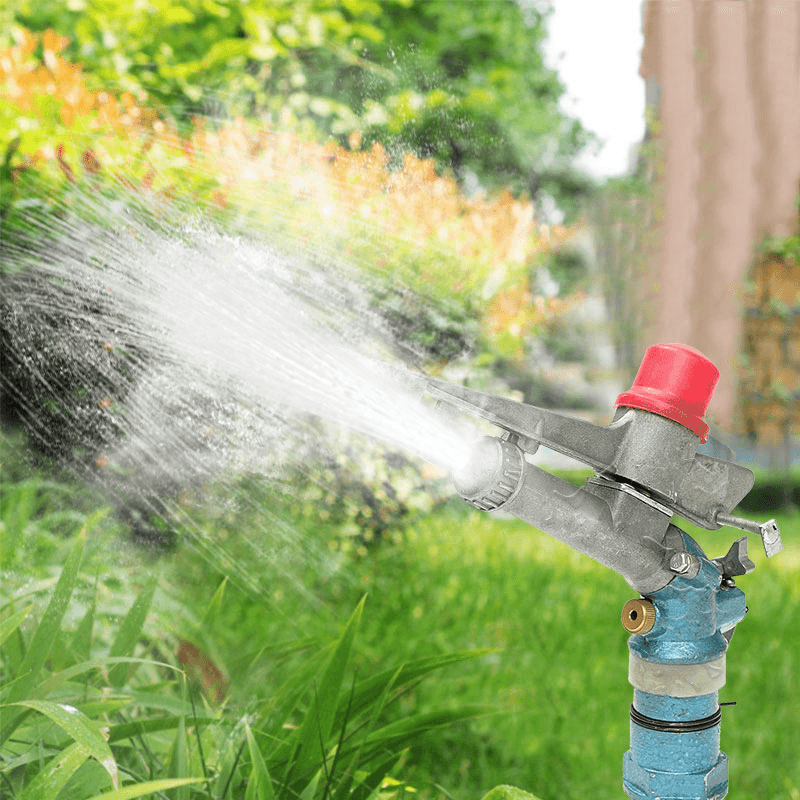 1.3'' Irrigation Sprinkler Tools Water Garden Lawn 360° Adjustable Rain Spraying - MRSLM