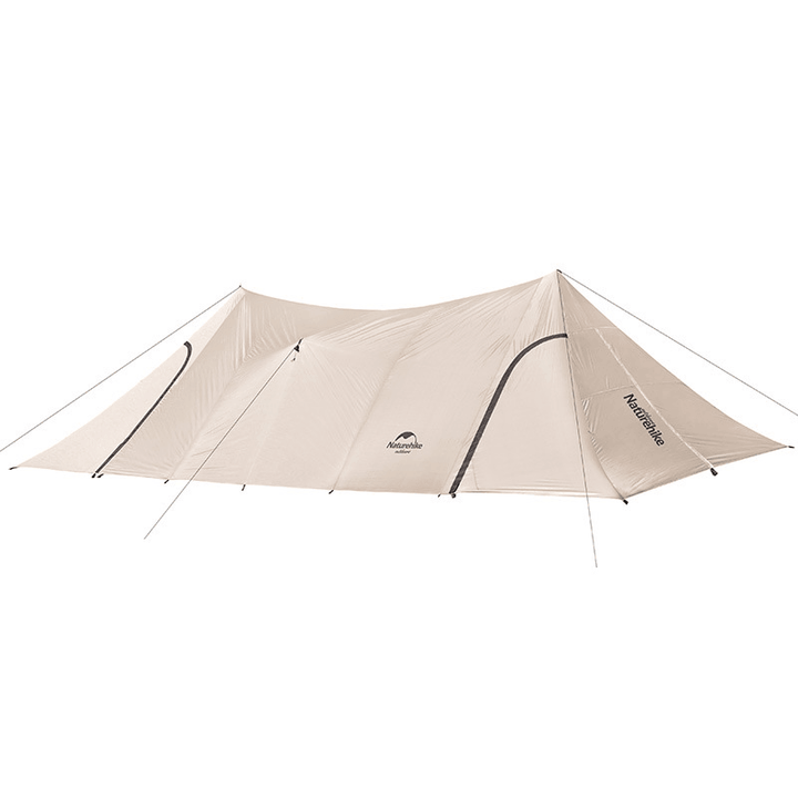 Naturehike Outdoor 60 Square Meters Sunscreen Cloud Cover Big a Tower Canopy Tent Camping 150D Rainproof Travel Tent 20 People - MRSLM