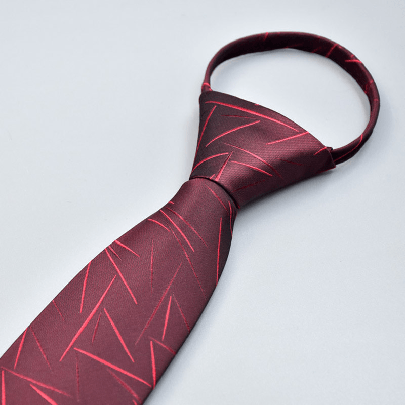 Gentleman Business Processional Laze Zipper Tie - MRSLM