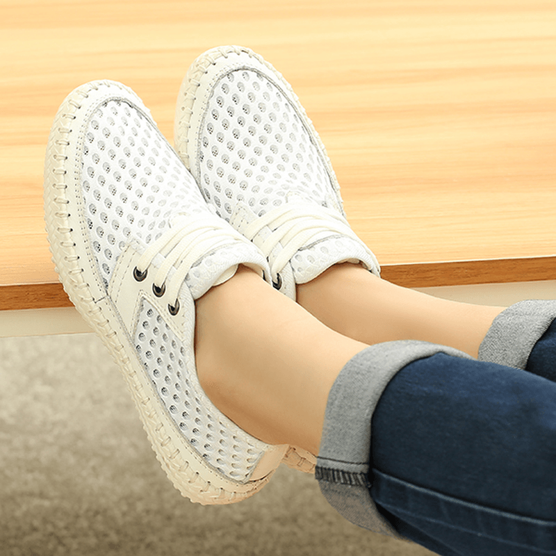 US Size 5-11 Breathable Flexible Casual Shoes for Women - MRSLM