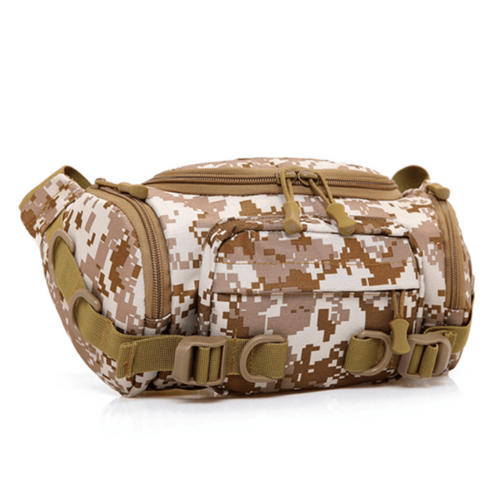 Nylon Outdoor Tactical Waist Bag Camping Fanny Pack Military Messenger Bags for Men - MRSLM