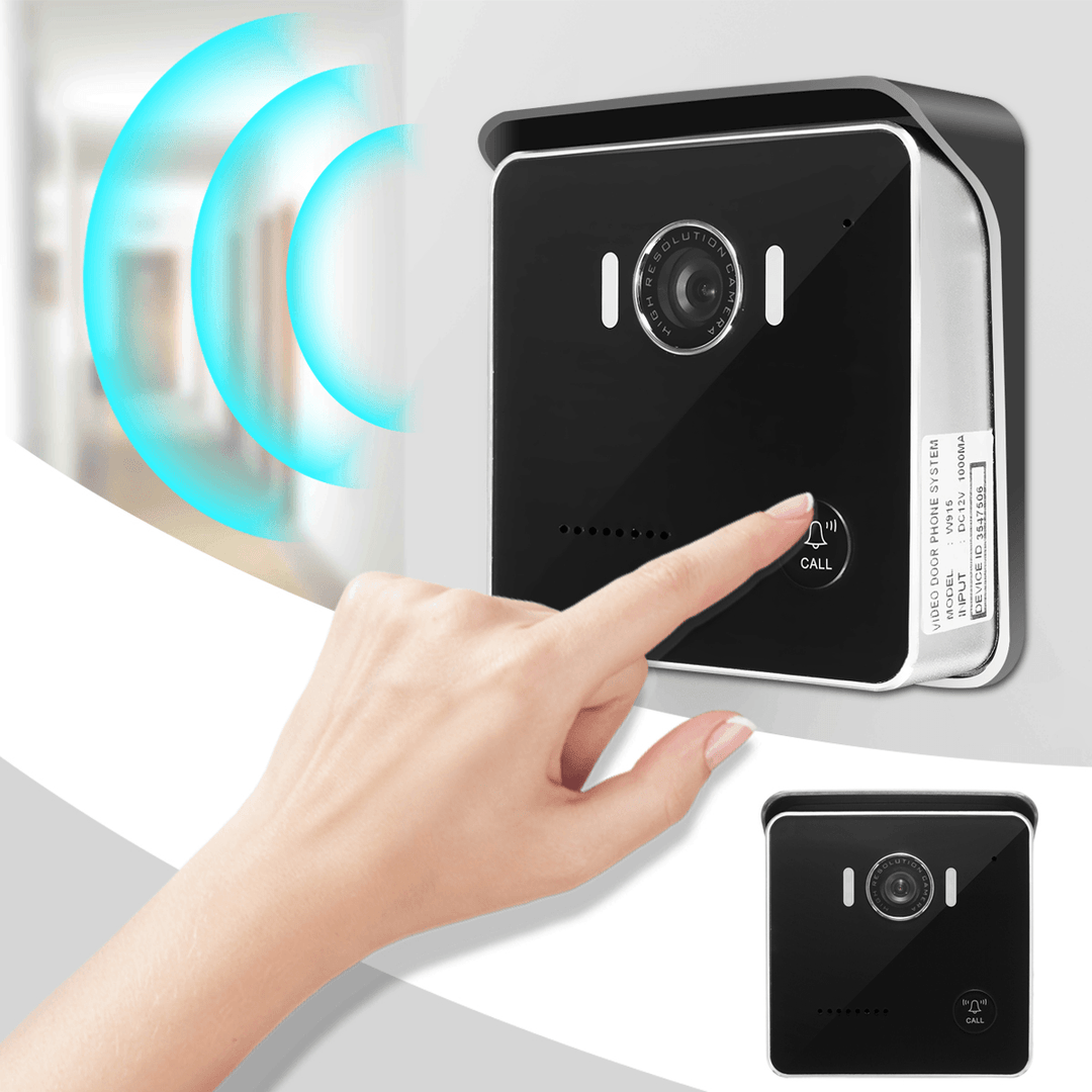 Wireless Doorbell Camera Wifi Remote Video Door Intercom IR Security Bell Phone - MRSLM