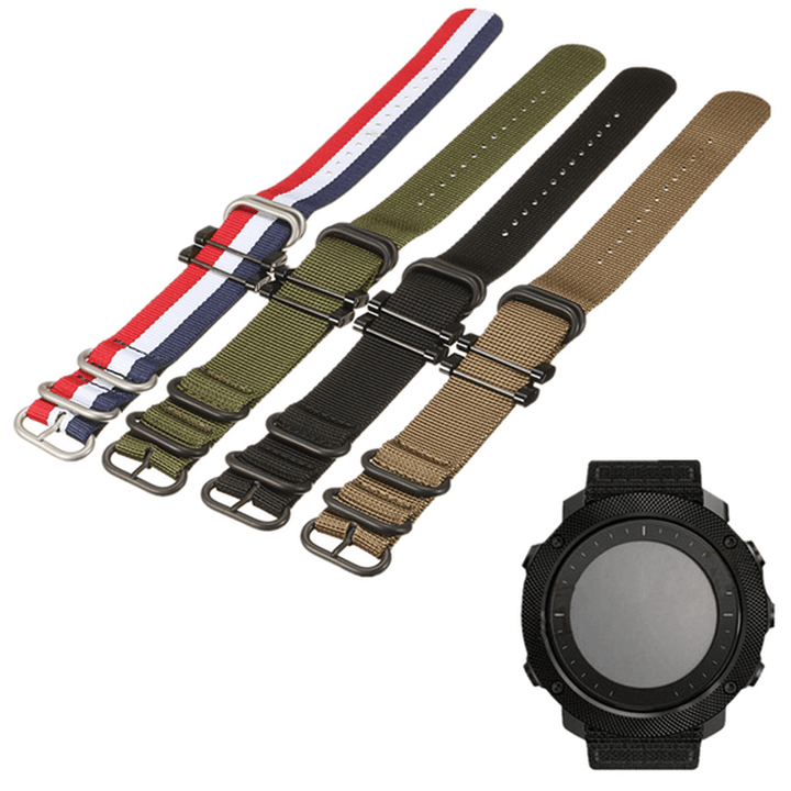 Replacement Nylon Watch Band Strap Bracelet for Suunto Essential/Core/Traverse Series 29 X 2.5Cm - MRSLM