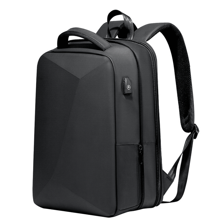 FENRUIEN Business Shoulder Bag with Password Lock USB Charging Waterproof Computer Bag School Backpack Outdoor Camping Travel Riding Backpack - MRSLM