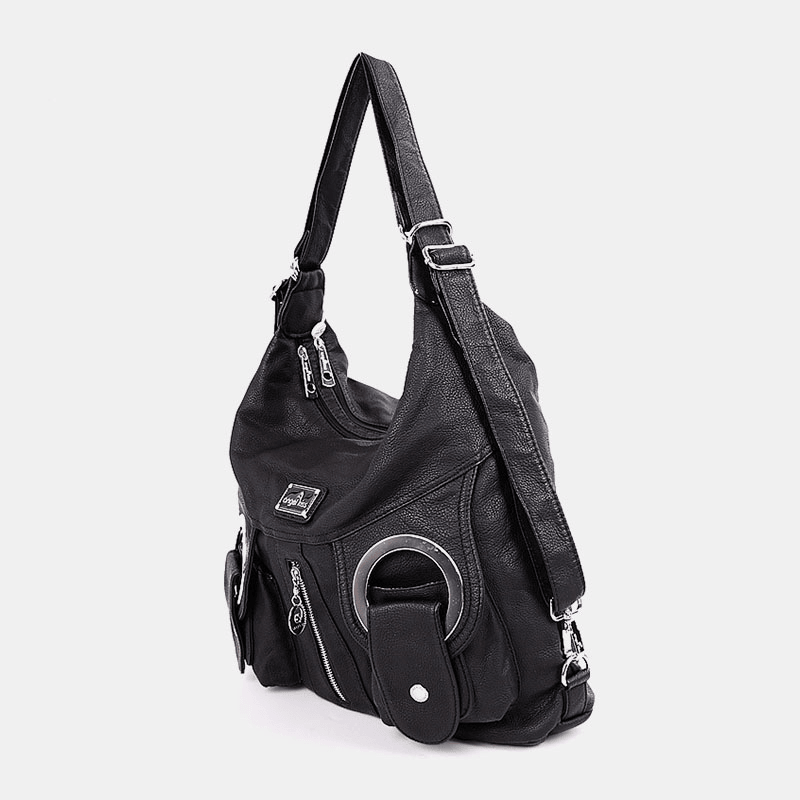 Women Multi-Carry Waterproof Anti-Theft Large Capacity Crossbody Bag Shoulder Bag Handbag Backpack - MRSLM