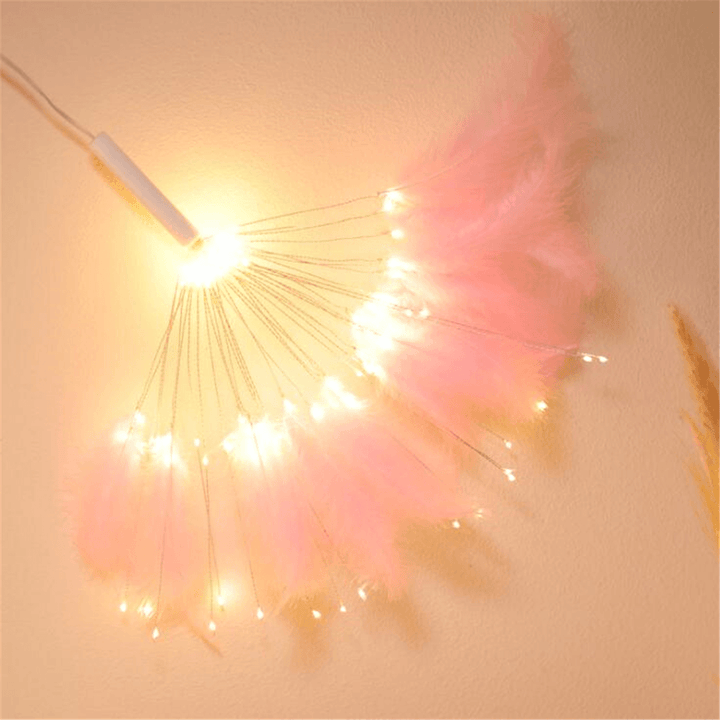 LED Firework String Hanging Starburst Fairy Strip Light Wedding Party Home Decorations - MRSLM