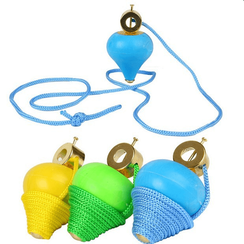 5 X 8.5Cm Swing Rope Gyro Brokered Puzzle Traditional Nostalgic Toys Children'S Toys Stall Gyroscope Baby Toys - MRSLM