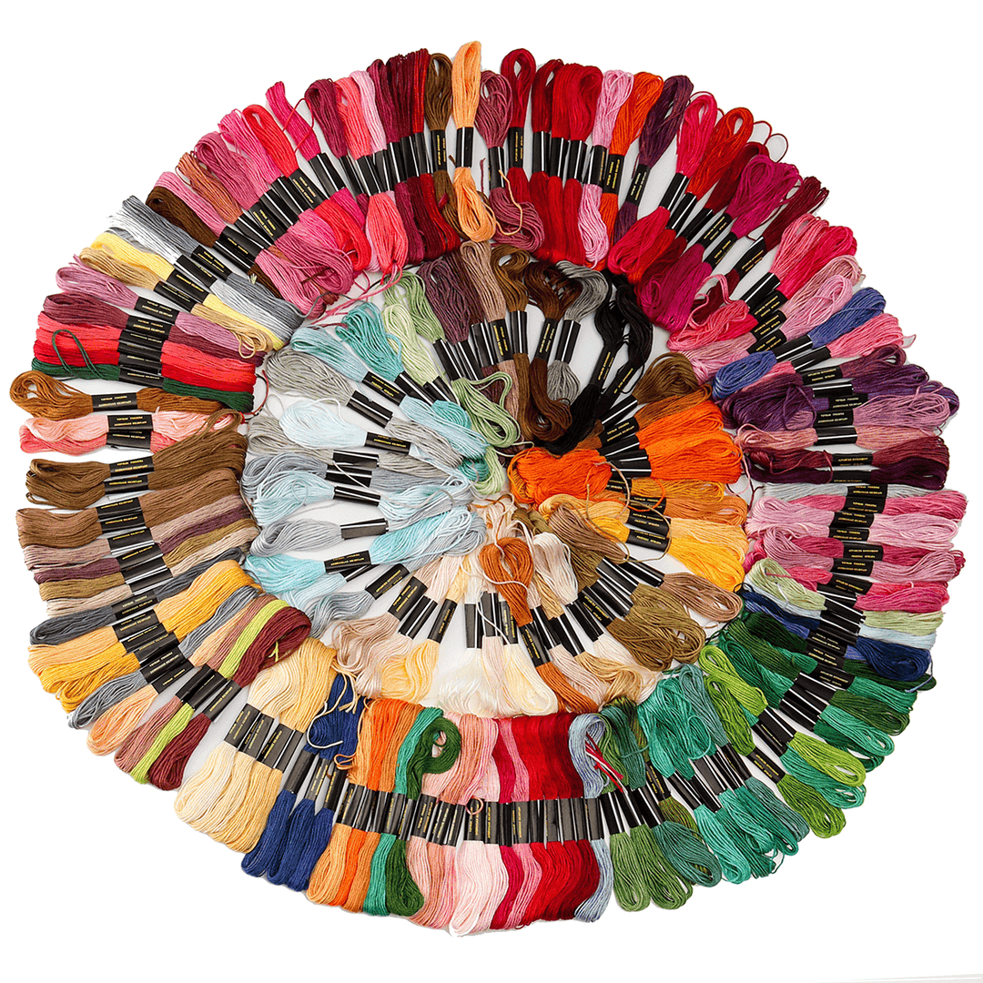 447 Colors Cross Stitch Thread Pattern Kit Chart Embroidery Floss Sewing Skeins - MRSLM