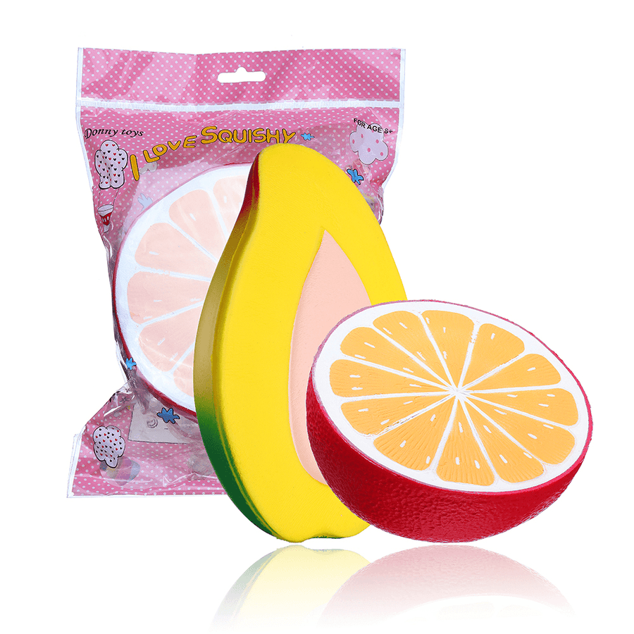 Lemon Mango Squishy 19*5CM Soft Slow Rising with Packaging Collection Gift Toy - MRSLM