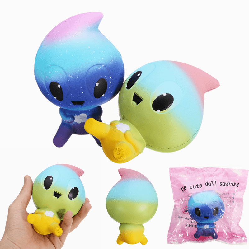 Squishyshop Water Drop Doll Squishy 12.5Cm Soft Slow Rising with Packaging Collection Gift Decor Toy - MRSLM
